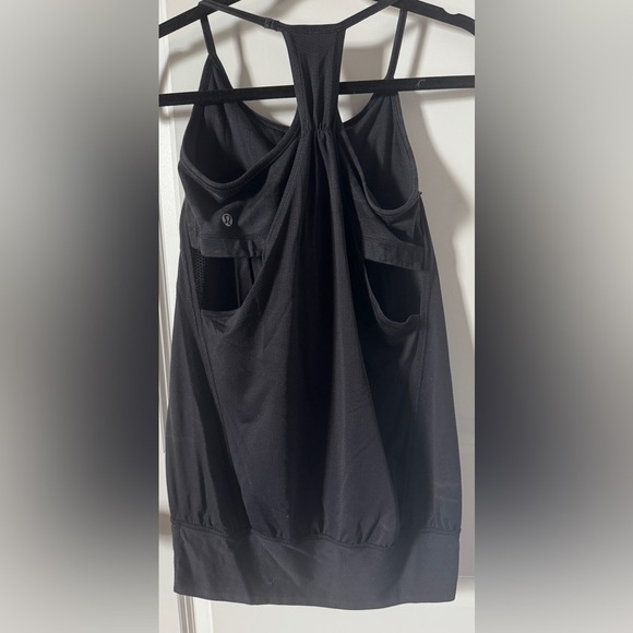 Lululemon Athletic Top Black Women's Top Size 6 - Picture 2 of 4